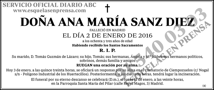 Ana María Sanz Diez